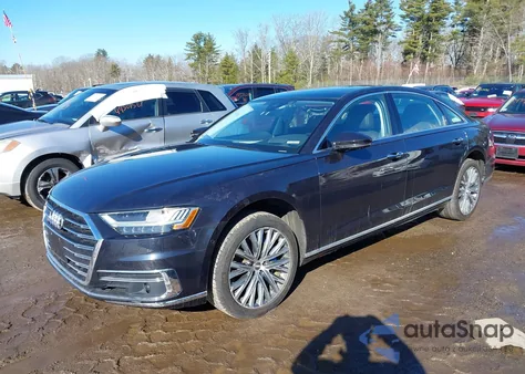2019 Audi A8 L 55 z USA, uszkodzony, nr VIN WAU8DAF88KN007534